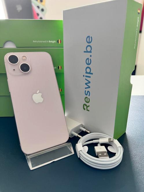 iPhone 13 Mini 128GB 256GB Roze + 3 Jaar garantie, Télécoms, Téléphonie mobile | Apple iPhone, Enlèvement ou Envoi