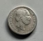 Nederland. Willem III. 25 cent 1889, schaars (Zonder, Postzegels en Munten