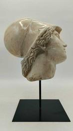 sculptuur, Testa di Atena - 38 cm - marmerstof