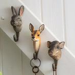 Wildlife Garden houten kapstokhaken, keuze uit 50 dieren, Maison & Meubles