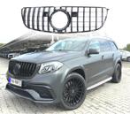 CALANDRE MERCEDES GLS X166 15-19 NOIR BRILLANT LOOK AMG GT, Auto-onderdelen, Verzenden