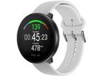 Polar Unite S-L bandje, siliconen band Zwart (Wit), Verzenden, Zo goed als nieuw