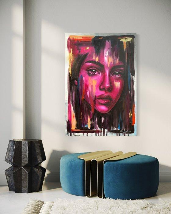 COBER - Calypso - XL, Antiek en Kunst, Kunst | Schilderijen | Modern