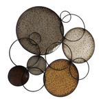 Wandddecoratie Fiore moderne ringen, Verzenden, Nieuw