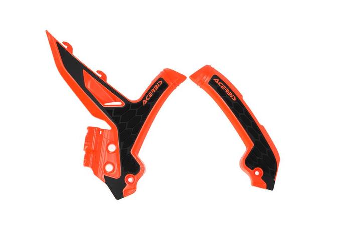 Acerbis X-Grip frame beschermers oranje / zwart KTM SX 125/2, Motoren, Onderdelen | Overige, Verzenden