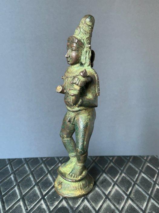 godheid - Brons - India - S-XVII, Antiquités & Art, Art | Art non-occidental