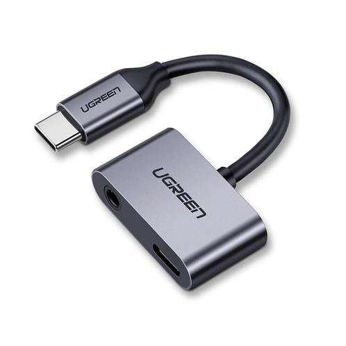 UGREEN USB-C naar 3.5mm jack hoofdtelefoonadapter + USB-C..., Informatique & Logiciels, Accumulateurs & Batteries, Envoi