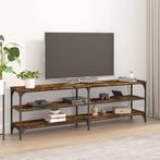 vidaXL Tv-meubel 160x30x50 cm bewerkt hout gerookt, Verzenden, Nieuw