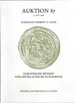Auktion 1998 munten en medaille Ag Basel, Boeken, Catalogussen en Folders, Nieuw, Verzenden