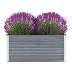 vidaXL Plantenbak verhoogd 100x40x45 cm gegalvaniseerd staal, Tuin en Terras, Bloempotten, Verzenden, Nieuw