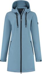 Kjelvik Outdoorjas Faye Blauw - maat 44 (Jassen, Kleding), Kleding | Dames, Jassen | Winter, Verzenden, Nieuw