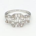 Ring - 18 karaat Witgoud Diamant (Natuurlijk), Nieuw