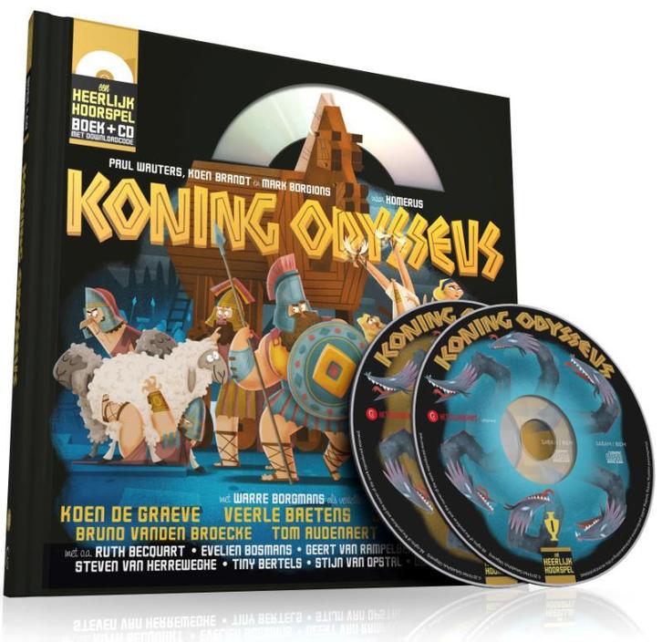 Koning Odysseus / Heerlijk Hoorspel / 15 9789079040568, Livres, Livres pour enfants | 4 ans et plus, Envoi