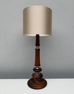 Lampe de table - Bois, Textile, Antiquités & Art