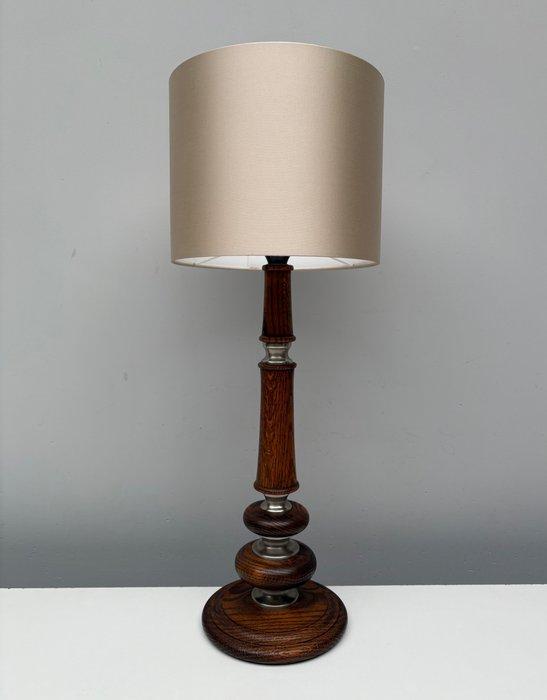 Lampe de table - Bois, Textile, Antiquités & Art, Art | Objets design