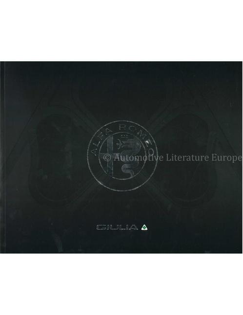 2019 ALFA ROMEO GIULIA QUADRIFOGLIO BROCHURE ITALIAANS, Boeken, Auto's | Folders en Tijdschriften, Ophalen of Verzenden