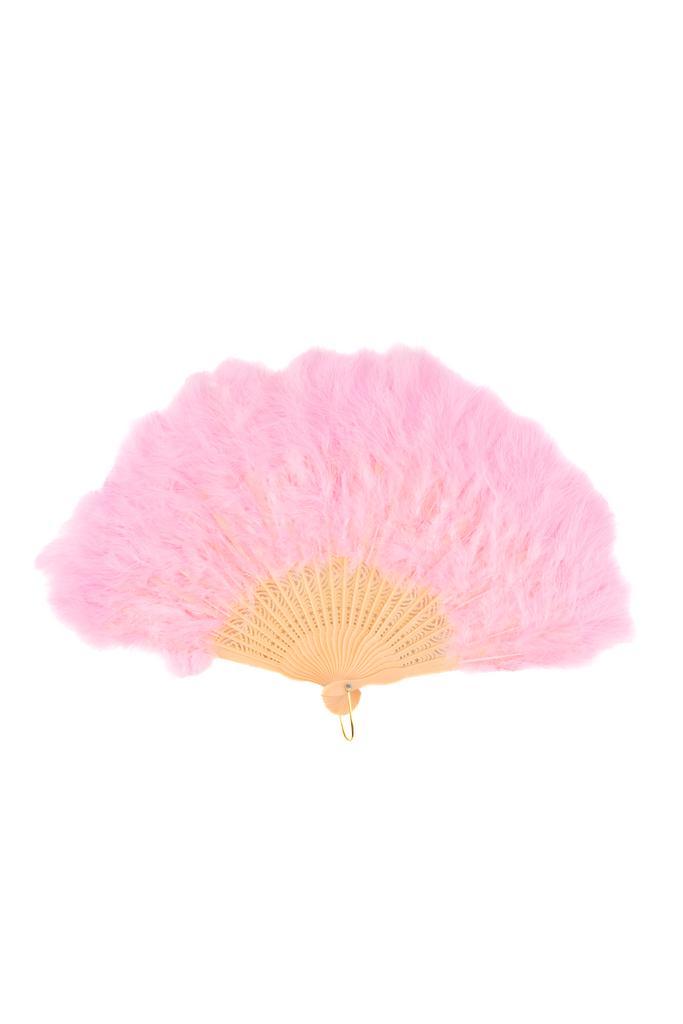 Waaier Luxe Roze Fan Veertjes Dons Lichtroze Handwaaier Vouw, Kleding | Dames, Carnavalskleding en Feestkleding, Nieuw, Ophalen of Verzenden