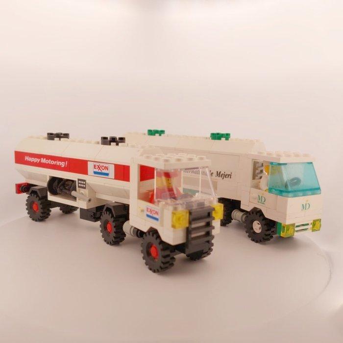 Lego Set - Legoland - Lego Legoland 2 vrachtwagens USA en, Kinderen en Baby's, Speelgoed | Duplo en Lego