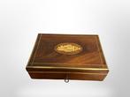 Sieradendoos - Elegante Vintage Houten Kist met Ingelegd, Antiek en Kunst