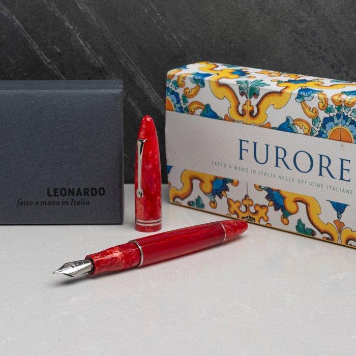 Leonardo Officina Italiana - Furore Rosso - silver plated, Verzamelen, Pennenverzamelingen