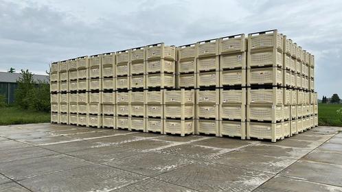 partij plastiek palletboxen kuubkisten120x100 cm fruitkisten, Doe-het-zelf en Bouw, Kratten en Dozen, 100 cm of meer, Zo goed als nieuw