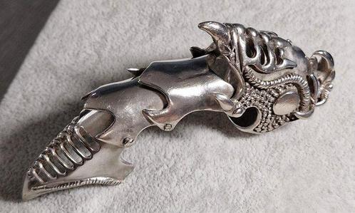 Zonder Minimumprijs - Ring Zilver - Krallenring, Gelenkring, Handtassen en Accessoires, Ringen
