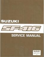 1991 SUZUKI SWIFT WERKPLAATSHANDBOEK ENGELS