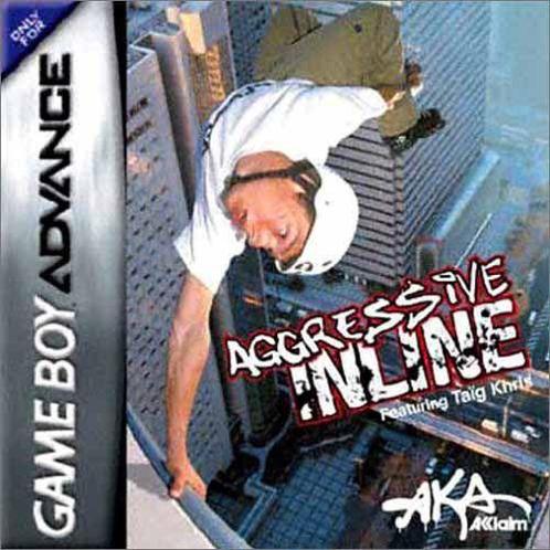 Aggressive Inline-Standaard (GBA) Gebruikt, Games en Spelcomputers, Games | Nintendo Game Boy, Ophalen of Verzenden