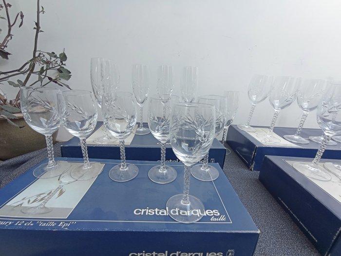 Cristal dArques - Verre à vin (29) - Cristal, Verre -, Antiek en Kunst, Antiek | Meubels | Tafels