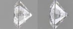 2 pcs Diamant (Naturelle) - 0.64 ct - Rond - D (incolore) -, Nieuw