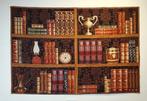Esclusivo arazzo con Libreria - 92x140cm - Textile - 140 cm, Antiquités & Art