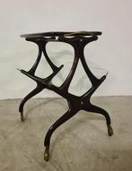 Serveerwagen - Hout, IJzer, Glas - bijzettafeltje, Antiek en Kunst