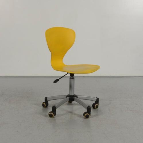 Design werkstoel Ilpospa IKS - Geel - Verrijdbaar, Huis en Inrichting, Stoelen, Gebruikt, Ophalen of Verzenden