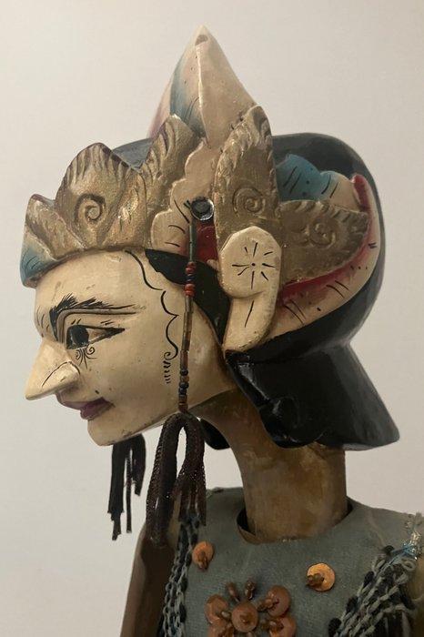 Wayang Golek King Prabu Parikesit - Indonesië (Zonder, Antiek en Kunst, Kunst | Niet-Westerse kunst