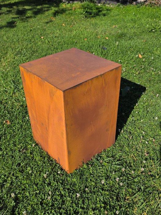 Piédestal - Corten Steel - 60x40x40cm, Antiek en Kunst, Kunst | Designobjecten