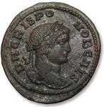 Romeinse Rijk. Crispus as Caesar. Follis Lugdunum (Lyon)