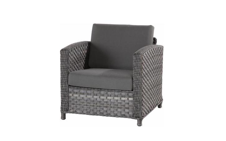 4 Seasons Outdoor Lodge Duet loungestoel charcoal * Sale * |, Tuin en Terras, Tuinsets en Loungesets