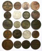 Duitse staten. Collection of 20 different old coins, Postzegels en Munten