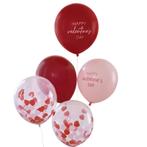 Ballonnen Set Happy ValentineS Day 30cm, Nieuw, Verzenden