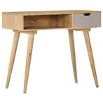 vidaXL Table console 89x44x76 cm Bois de manguier massif, Verzenden, Neuf