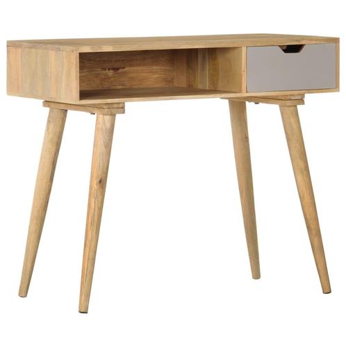 vidaXL Table console 89x44x76 cm Bois de manguier massif, Maison & Meubles, Tables | Tables de salon, Neuf, Envoi