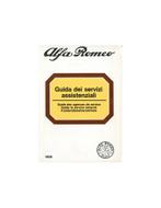 1969 ALFA ROMEO DEALER SERVICE BOEK