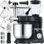 KESSER® 3-in-1 keukenmachine - Kneedmachine - 5,5L - Zwart •, Huis en Inrichting, Verzenden, Nieuw
