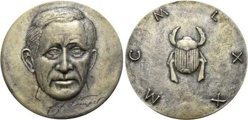 Verzilverte Bronze-gussmedaille 1970 medaille von Rudolf..., Postzegels en Munten, Penningen en Medailles, Verzenden