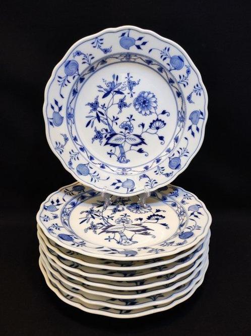 Meissen - Service de dîner (16) - antik 8 Vorspeiseteller Ø, Antiek en Kunst, Antiek | Meubels | Tafels