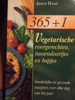 365 (plus 1) vegetarische voorgerechten 9789061344278, Boeken, Kookboeken, Gelezen, Janet Hunt, Verzenden