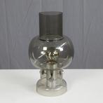 Vintage Design Tafellamp Rookglas
