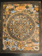 Thangka - Textile - Népal - Fin du XXe siècle, Antiek en Kunst