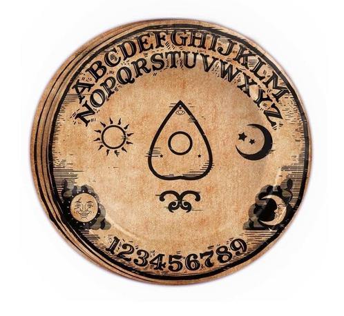 Halloween Borden Ouija 23cm 8st, Hobby en Vrije tijd, Feestartikelen, Nieuw, Verzenden