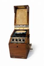 mégohmmètre - ancien de mesure d’isolement à manivelle -